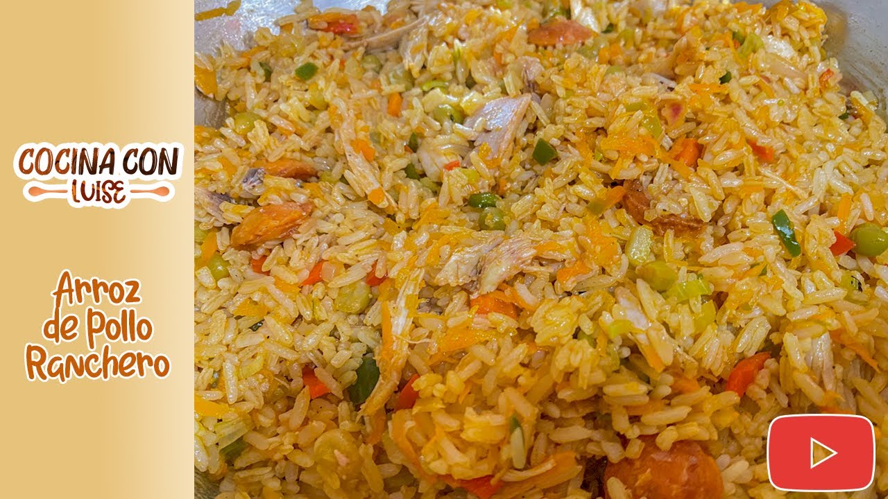 Rollo Ranchero ARROZ DE POLLO RANCHERO - YouTube
