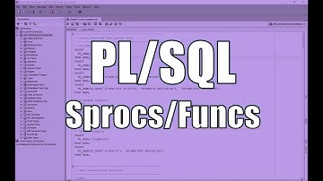 Oracle PL/SQL Stored Procedures and Functions