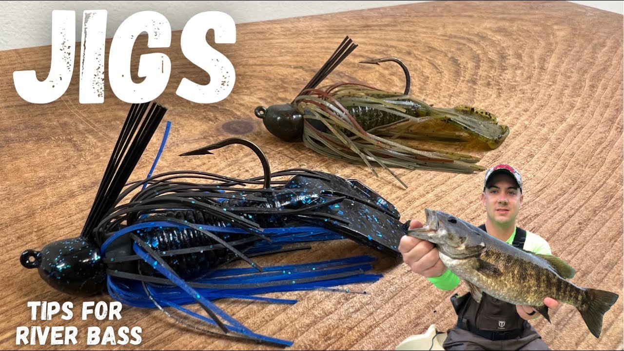 How to fish a “Jig” for smallmouth bass, catch more bass with these