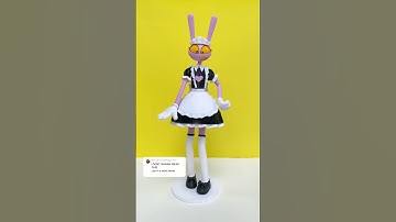 Jax in a maid dress the amazing digital circus #theamazingdigitalcircus #tadc #jax #shorts