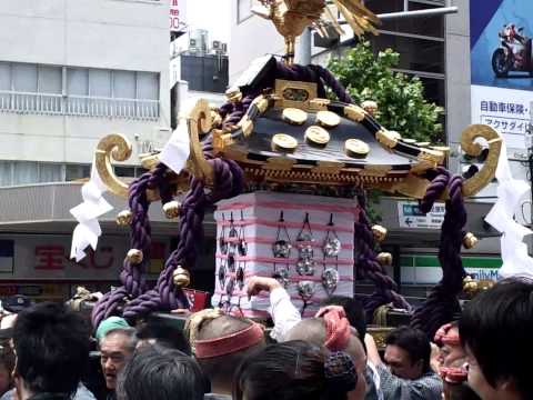 ２０１３年　三社祭　本社神輿渡御　一之宮