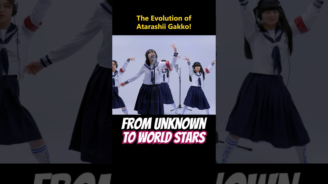 The Evolution of Atarashii Gakko!#AtarashiiGakko #新しい学校の