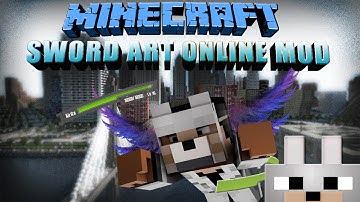 Sword Art Online UI Minecraft Mod 1.8 Review (Client and Server Preview)