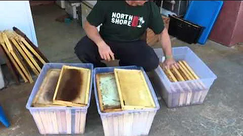 Storing your frames for winter