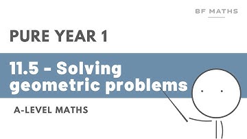 A-Level Maths | Pure Year 1 | 11.5 - Solving geometric problems with vectors Walkthrough | Edexcel