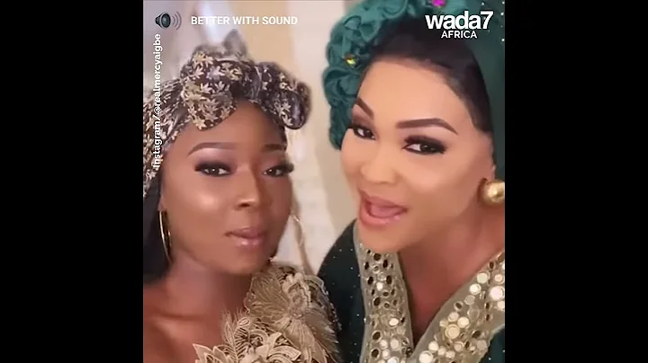Mercy Aigbe is having fun with her friend 💃🏾