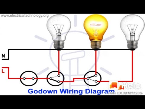 Godown wiring connection , Godown wiring diagram in hindi ...