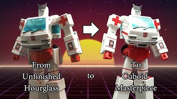 Stop Motion Review 086b - Shadow Fisher SFM03 SFM04 Hip Upgrades for MP Ironhide and Ratchet