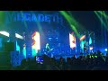 MEGADETH Sweating Bullets live at DTE Energy Theater