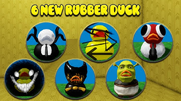 UPDATE - How To Get ALL 6 NEW MORPHS in Find The Rubber Duck Morphs - ROBLOX