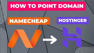 how to point your domain from namecheap to hostinger - step by step tutorial