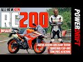2022 KTM RC 200 | First Ride Review | PowerDrift