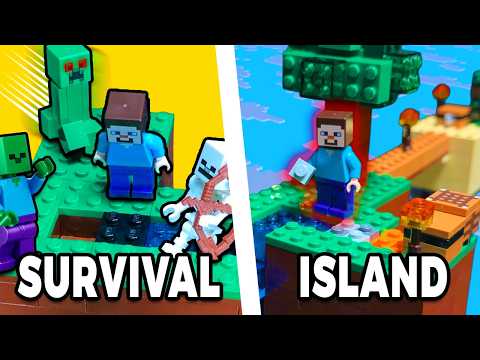 I Built Skyblock in LEGO... (It's hard)