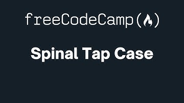 freeCodeCamp - Spinal Tap Case