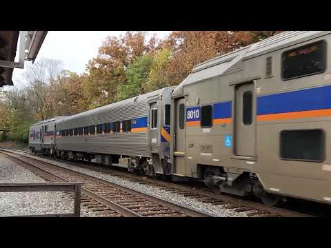 Some Trains at Washington Grove in Gaithersburg, MD