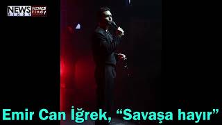 Art Arda Sahneye Çıkan Emir Can İğrek Gazze’de Ölen Çocukları Andı Şahayır