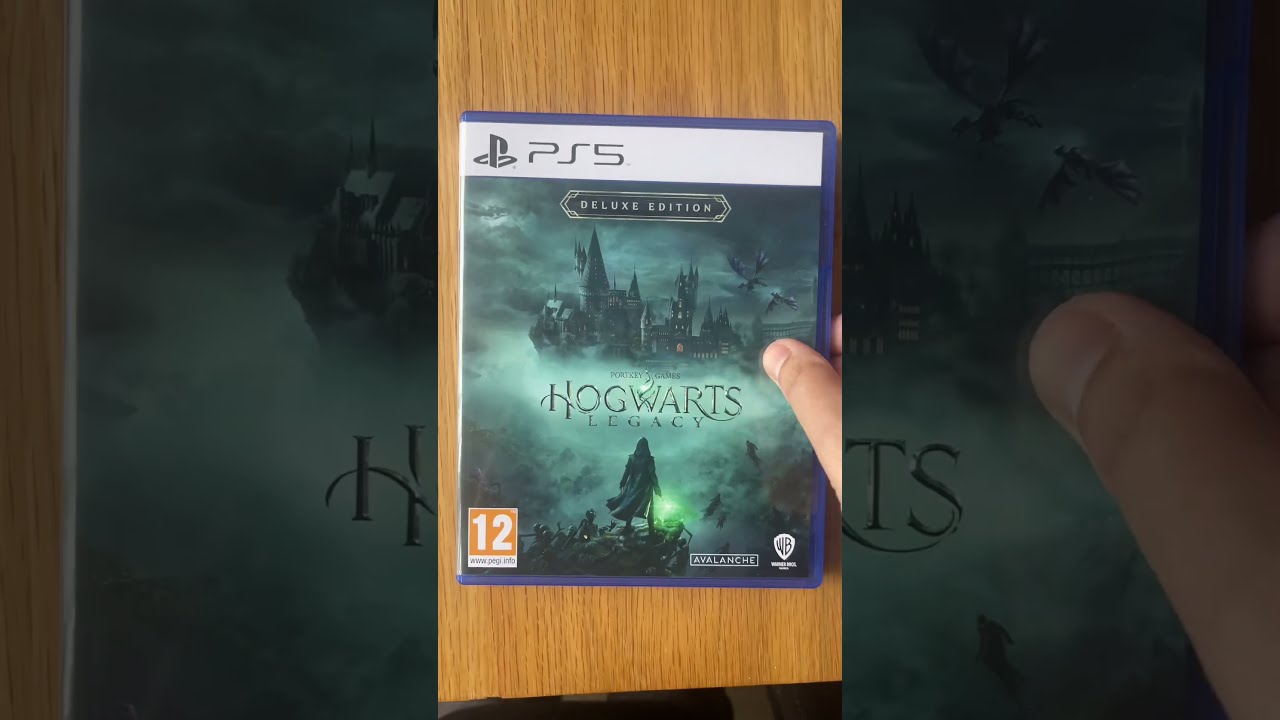 Hogwarts Legacy Unboxing Deluxe Edition PS5 Harry Potter Wizarding World  Video Game ASMR 