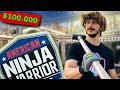 We Built $100,000 Ninja Warrior Course In His Backyard!