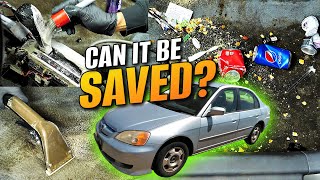 Saving This Abandoned Honda Civic From The Junkyard | Car Detailing Restoration by Stauffer Garage 29,094 views 1 month ago 12 minutes, 16 seconds