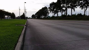 Rustler test run on 2wheels 84.8mph