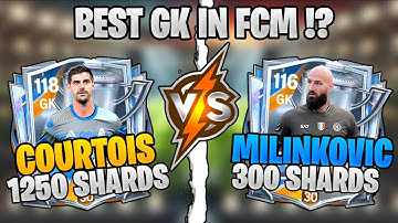 113 Courtois vs Milinkovic Savic in FC Mobile