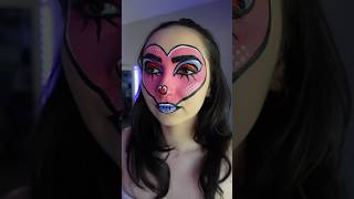 Pop Art makeup tutorial with professional MUAs @screamqueenfx  and Dailyn Robaina (model)