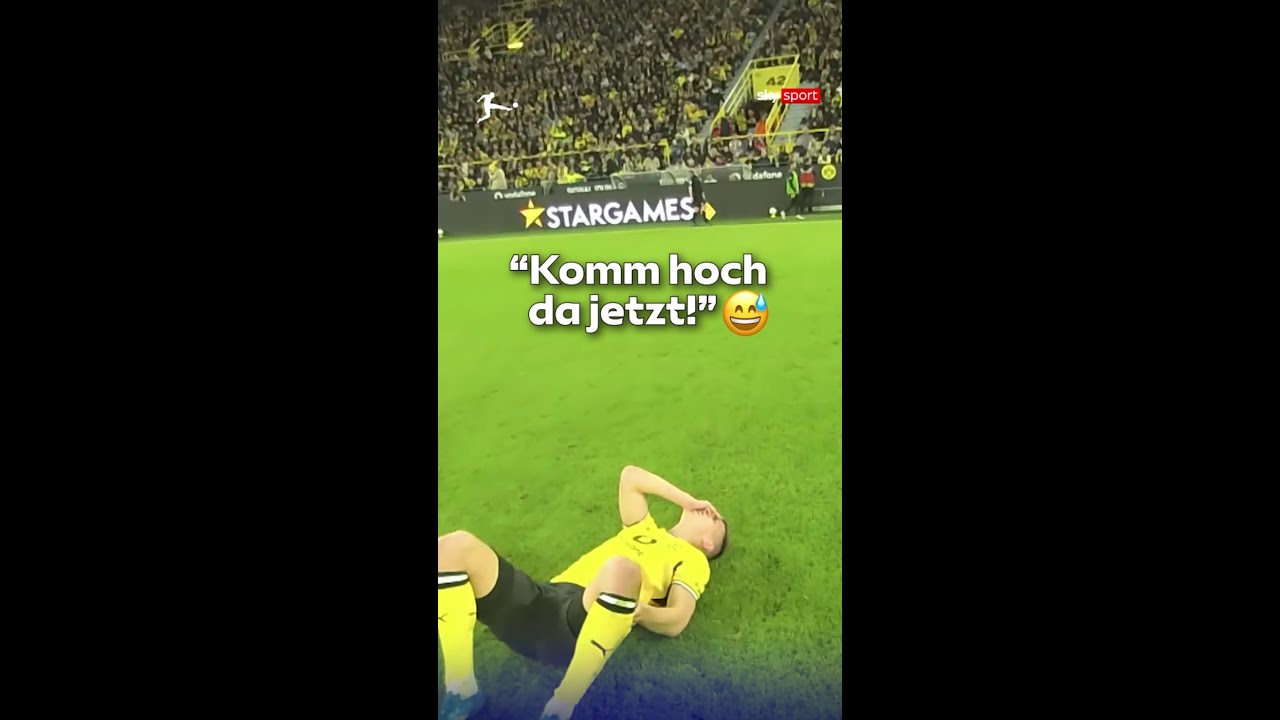 Ittrich zu Schlotterbeck: "Komm hoch da jetzt!" 😄🔊