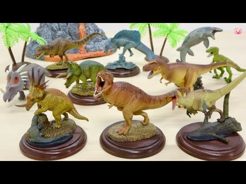 1回1000円の最高級ガシャポン 恐竜フィギュア🦖 いきもの大図鑑 ディスプレイモデルコレクション恐竜02