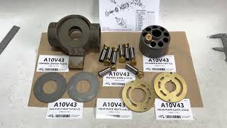 A10V43 A10VD43 Uchida Rexroth Pump A10V43SR CAT E70B HITACHI EX60 Spare Parts For Rebuilding