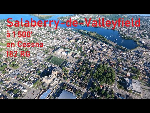 Vol au-dessus de Salaberry-de-Valleyfield