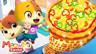 Mi Pizza Especial | Canciones Infantiles | MeowMi Family Show Español