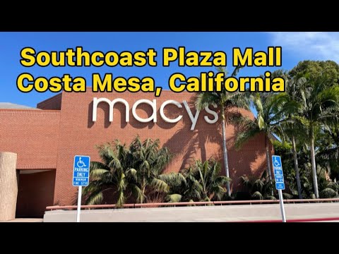 South Coast Plaza, Costa Mesa, Californi
