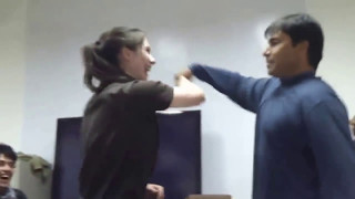 Original Video - American Girl Dance with Afghan Soldier | 2017