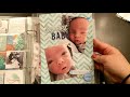 Baby Boy Album Project Life 6x8 February Flip Through