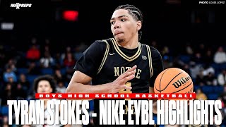 5⭐️ TYRAN STOKES at the NIKE EYBL🏀