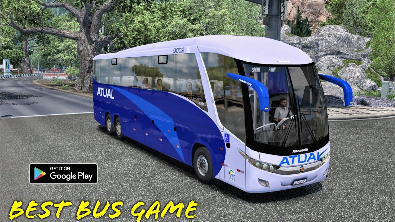 New Caio Millennium BRT II Articulated Bus Driving  Proton Bus Simulator  Urbano Android Gameplay 