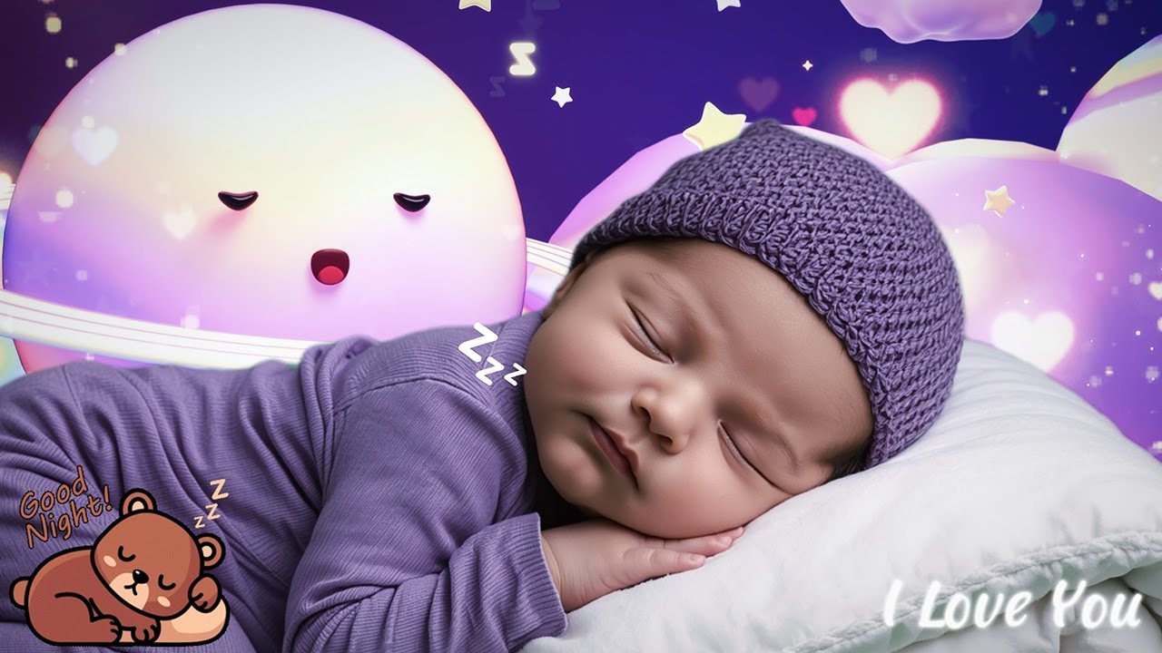 Baby Sleep Music to Comfort Restless Babies 🌙 Mozart & Brahms Classical Lullaby for Peaceful Night