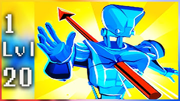 Pierce Them All 3D - Gameplay Walkthrough - Levels 1-20