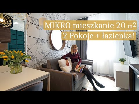 Wideo: Projekt Małej Kawalerki (72 Zdjęcia): Nowoczesne Wnętrze Bardzo Małej Kawalerki Z Kuchnią 14 M2. M