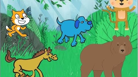 Scratch Tutorial | Creating Interactive Animal Sound Tutorial in Scratch| Fun in Scratch