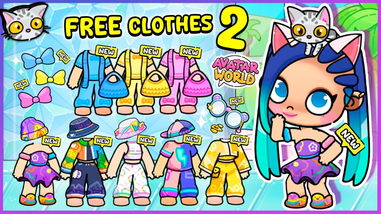 👗🔥 ALL the SECRETS to GET FREE EXCLUSIVE CLOTHES in Avatar World