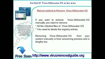 Remove Virus.Obfuscator.VG- Complete Removal Guide