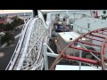 Metropolis Steel Roller Coaster Front Seat POV Onride Luna Park Melbourne Australia
