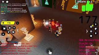 NOVO UPDATE - CARREGANDO TRIAIS  - TODAS RAIDS - DEFENSE - ROBLOX LIVE AO VIVO - ANIME FIGHTERS #71