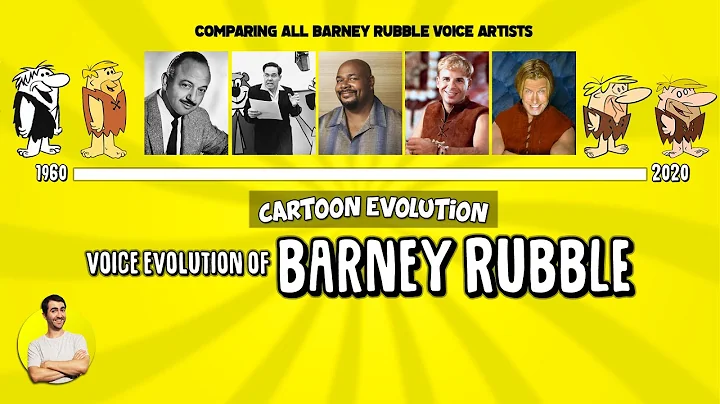 Voice Evolution of BARNEY RUBBLE (FLINTSTONES) Compared & Explained - 60 Years | CARTOON EVOLUTION