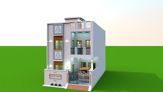 🏡20x40 east facing duplex house plan ! 20x40 house ! 2bhk house plan ! 800 sqft house !