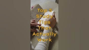 Top 5 Study Tips That Actually Work #studyhacks  #studytips   #examtips  #shorts  #youtubeshorts