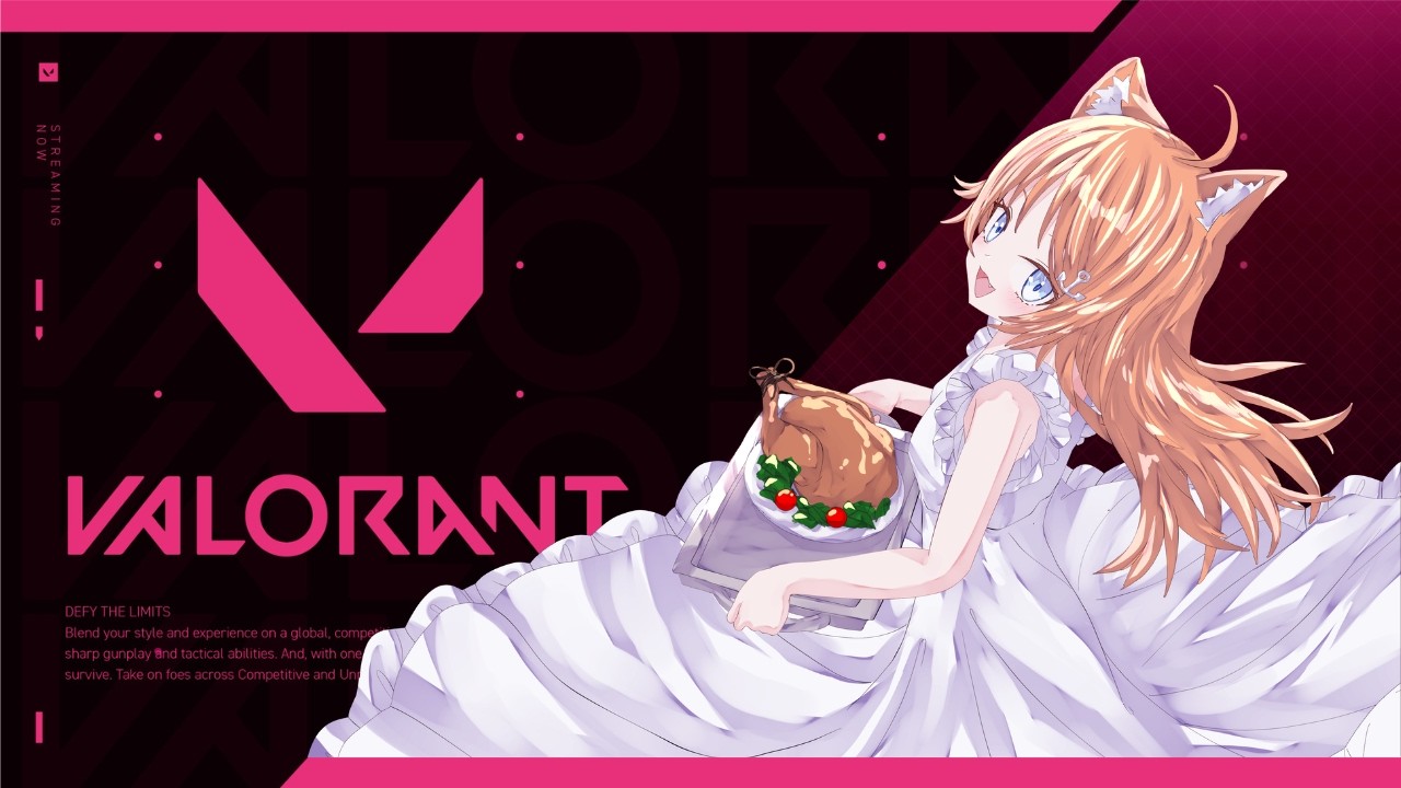 【Valorant】心を強く!負けててもくじけるなぁ!!!!