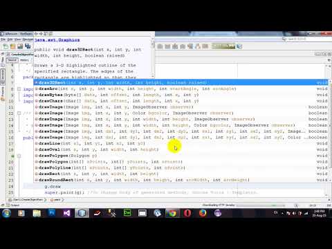 How to Create Object Font  using Java Applet and AWT in Netbeans