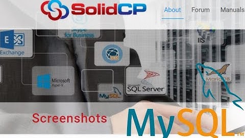 SolidCP: Export SQL Server EnterpriseServer Database to MySQL